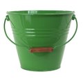 Houston International Trading Houston International Trading 5202E AG Enameled Galvanized Fun Pail; Applegreen 5202E AG